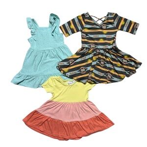 Toddler Baby Girl Short Sleeve Dress Bundle Lot | 18M | Kidgets and more